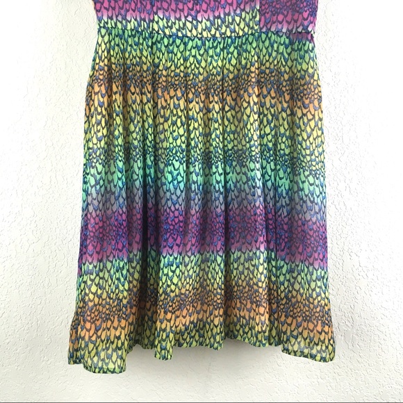 BB Dakota Neon Bustier Mermaid Dress - Picture 7 of 8